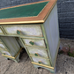 White green ethereal boho writing office desk