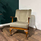 Art Deco Walnut Framed Arm ChairNN