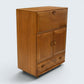 Ercol Drinks Cabinet Bureau Gin/Serving Cabinet Light Finish FREE UK Delivery