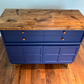 Nathan Squares Rustic Top Sideboard