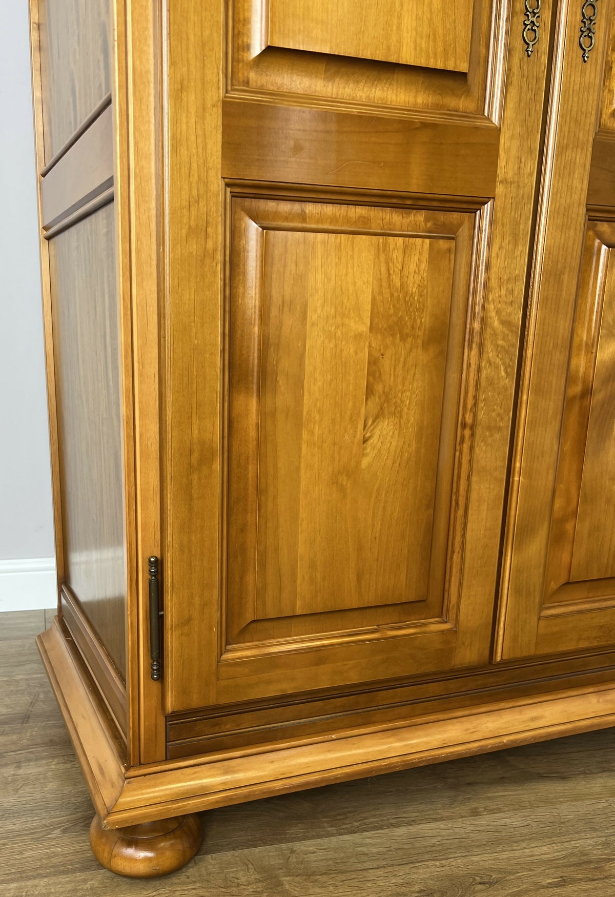 Wardrobe Vintage French Style Five Door Storage Carved Armoire LOT 6518