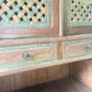 Indian larder vintage cupboard/indian linen cupboard cabinet