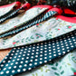 Handmade Christmas Bunting (Holly & Mistletoe)