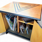 Mid Century Record Storage Cabinet