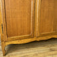 Wardrobe Vintage French Louis XVI Style Oak Four Door Carved Armoire LOT 6532