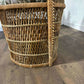 Vintage Wicker Bedroom Chair with Cushion
