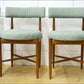 vintage dining chairs X4 G Plan Fresco solid teak danish design mid century DELIVERY