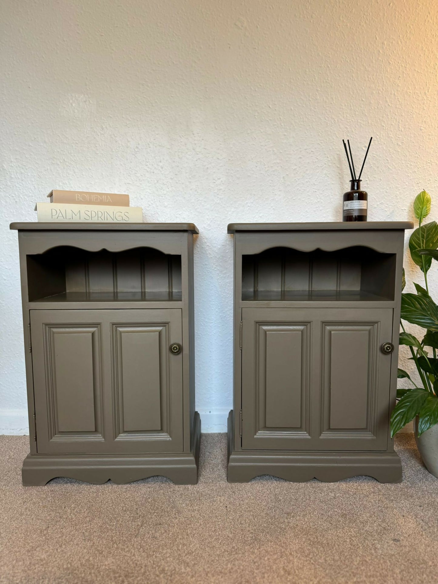 Solid Pine Bedside Tables – Professionally Upcycled (Pair / Single)