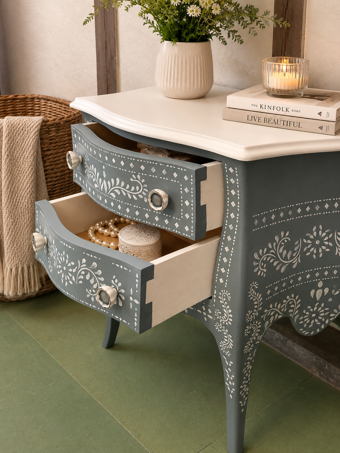 Handmade French bomb drawers