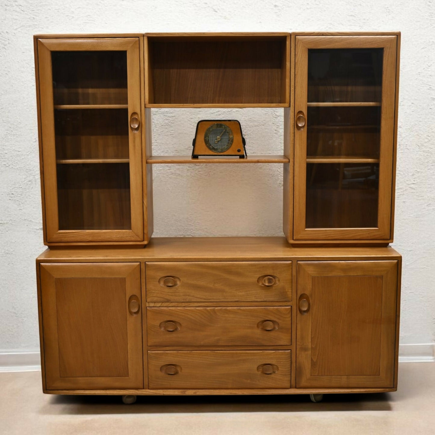 Ercol Windsor Sideboard Display Cabinets Light Finish #455D FREE UK Delivery*
