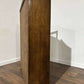 Vintage 1940s Oak Two Door Glazed Bookcase