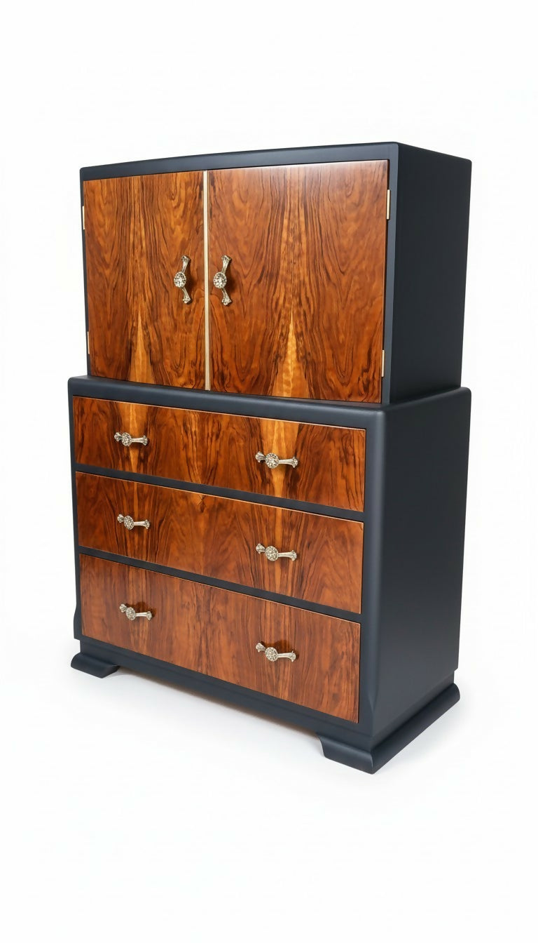 Upcycled Art Deco Tallboy