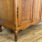 Wardrobe Vintage French Louis XVI Style Four Door Oak Carved Armoire LOT 6080