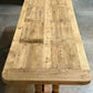 Deep French Oak Farmhouse Dining Table lovely top