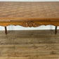 Dining Table Vintage French Louis XVI Carved Oak Extendable Table LOT 6356
