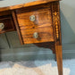 Vintage Desk /Writing Desk Red Leather Top Inlaid Rosewood Mid 1800’s