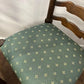 Vintage Oak Set Of Five Ladder Back Dining Chairs