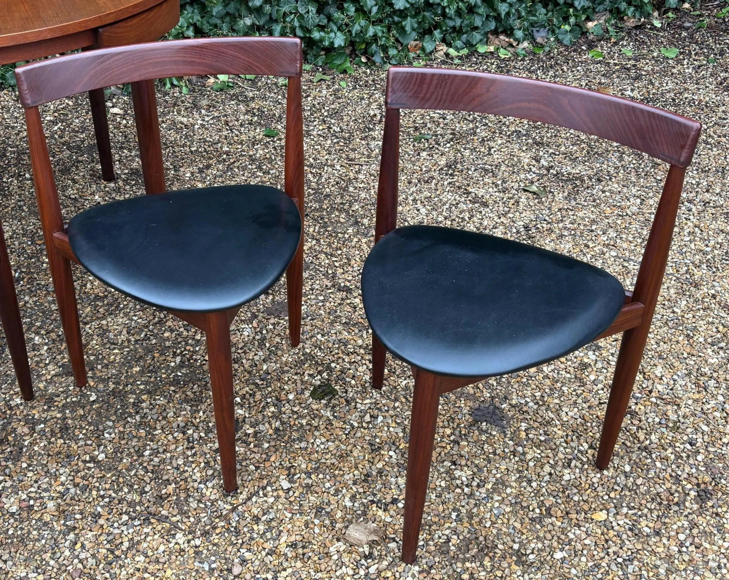Vintage Extending 'Roundette' Dining Table & Chairs By Hans Olsen For Frem Rojle