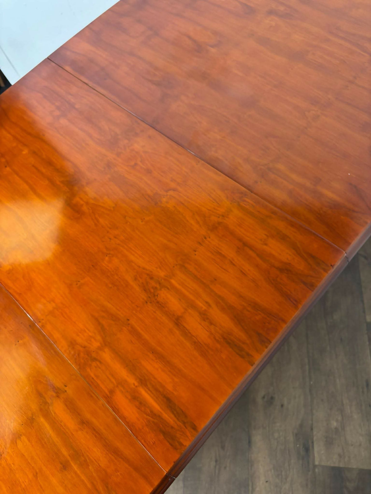 Reproduction Yew Regency Style Extending Dining Table