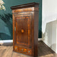 Antique Inlaid Corner Cupboardd
