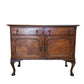 Vintage Oak early 20th C sideboard cupboard