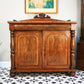 Antique Mahogany Chiffonier Sideboard Victorian with Fitted Interior.