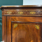 Victorian Mahogany Inlaid Corner Cupboard6