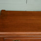 Mahogany Arts & Crafts Sideboard Buffet with Mirror Back Top