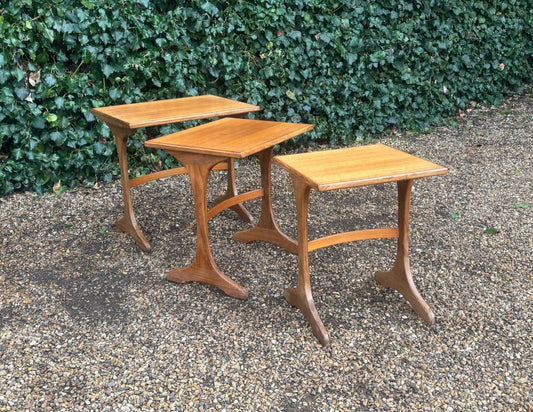 Mid Century Teak Nest Of Tables By G Plan