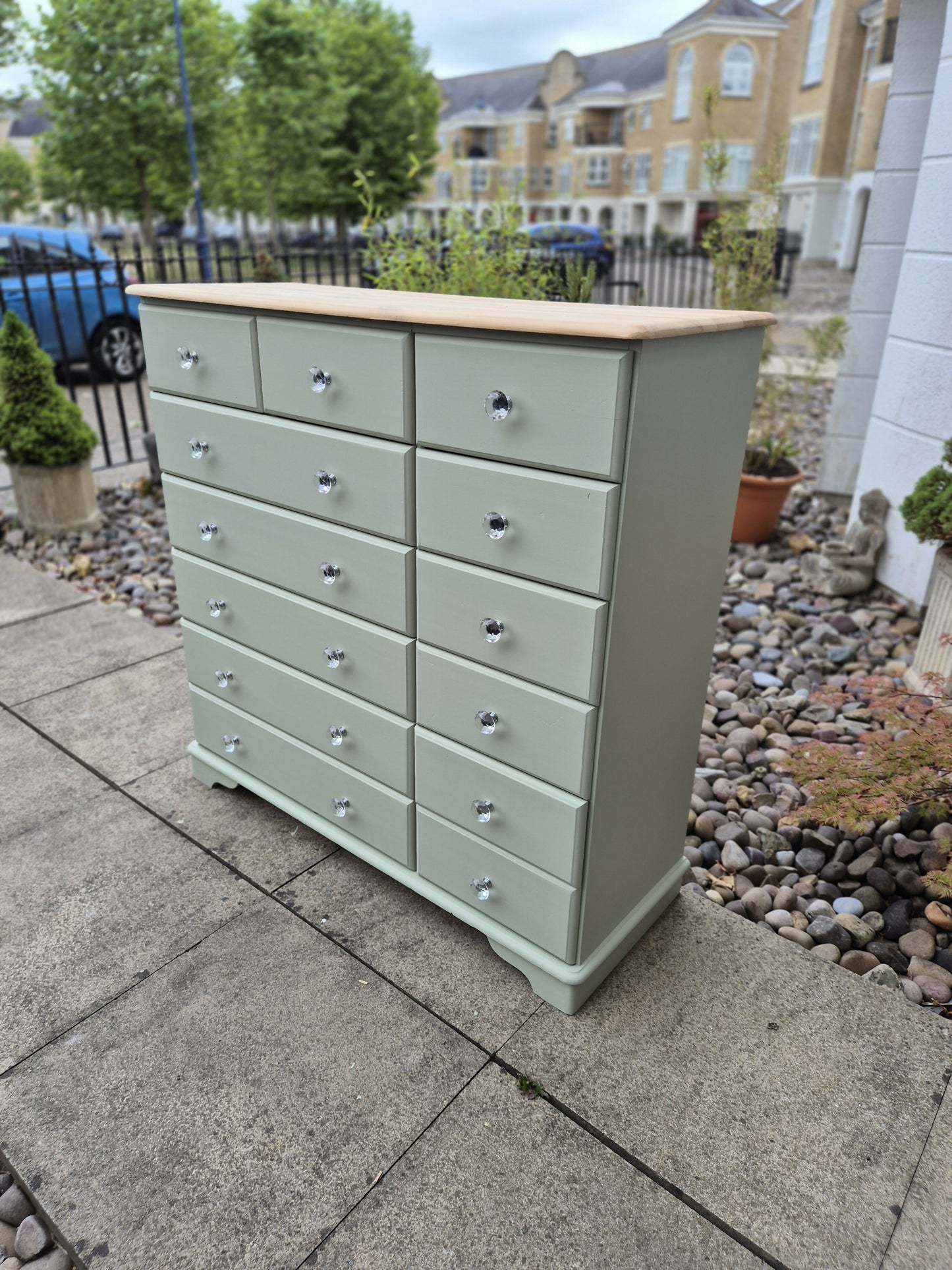 Stunning very large chest of drawers
