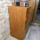 Nathan Squares Media Vinyl Unit - Record Player Unit - Mid Century - Teak