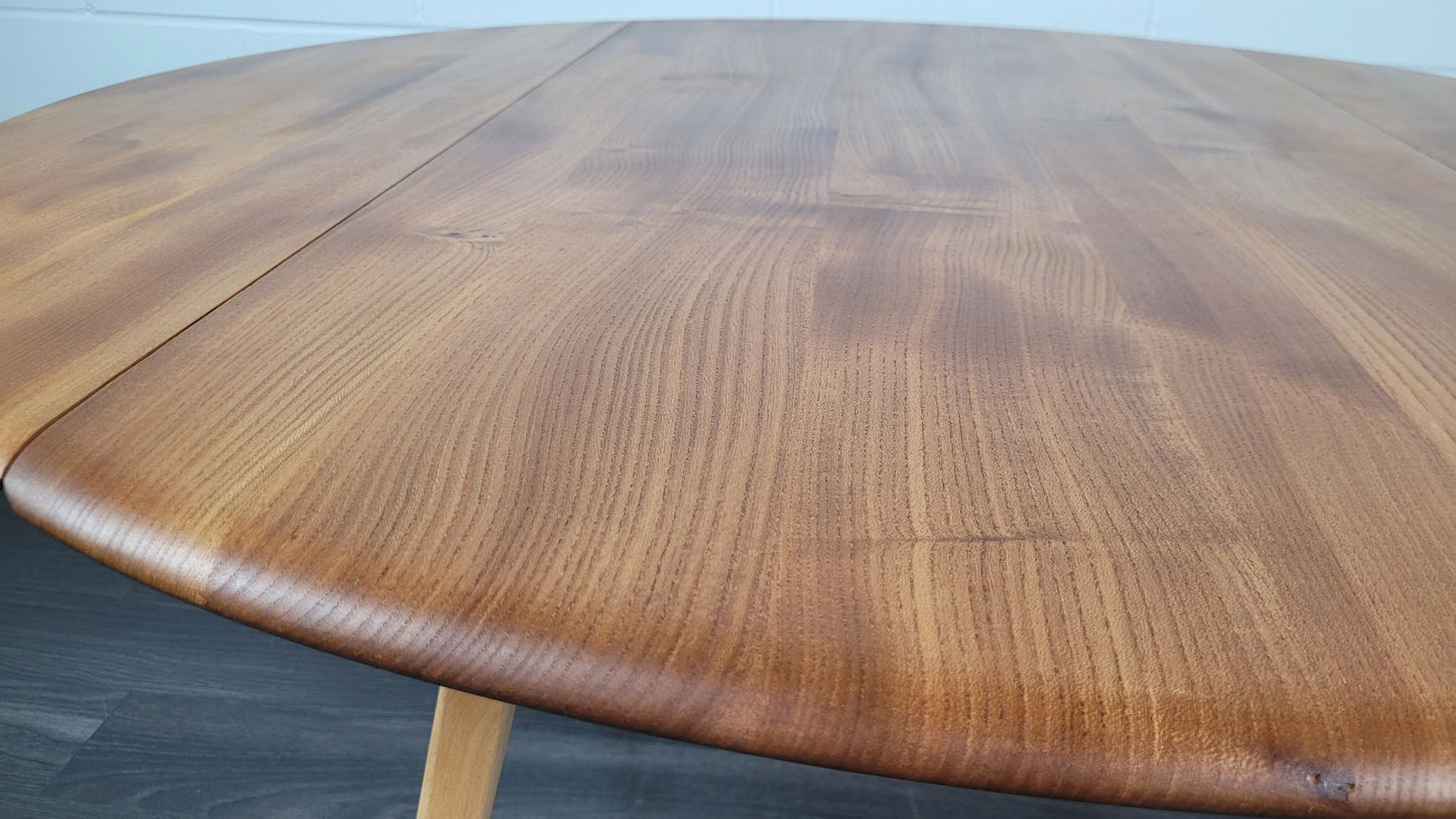 Ercol Drop Leaf Dining Table, 1970's