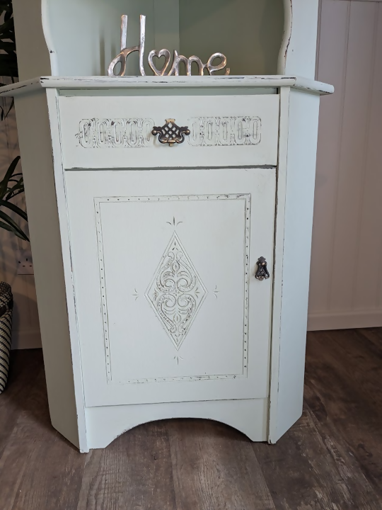 light green corner cabinet R17032 7