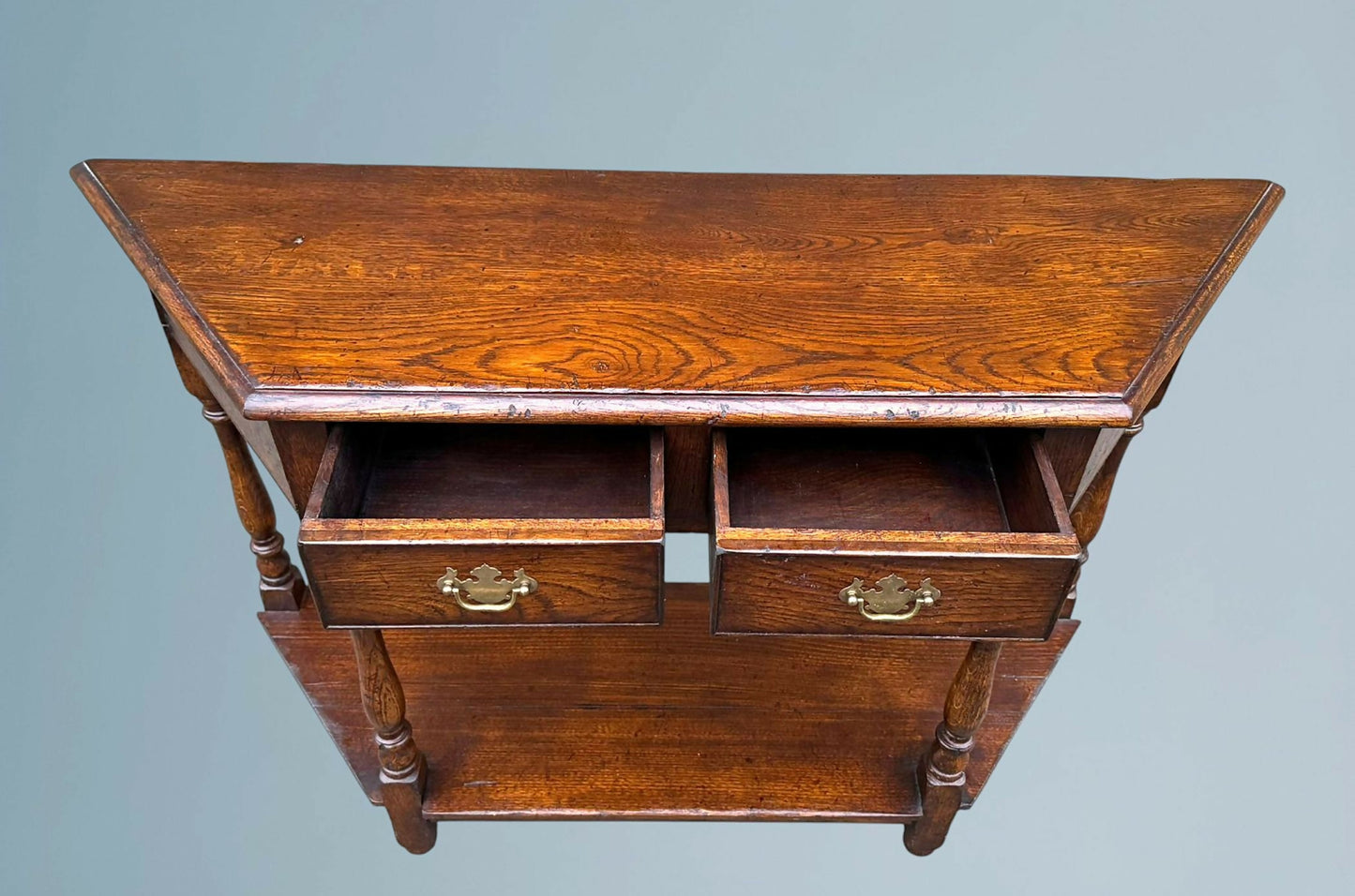 Oak Canted Hall Table Titchmarsh Goodwin?