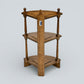 Genuine Ercol Corner Shelving Golden Dawn Finish #1103 EXC FREE UK Delivery