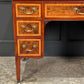 18th Century Marquetry Inlaid Mahogany Writing Desk