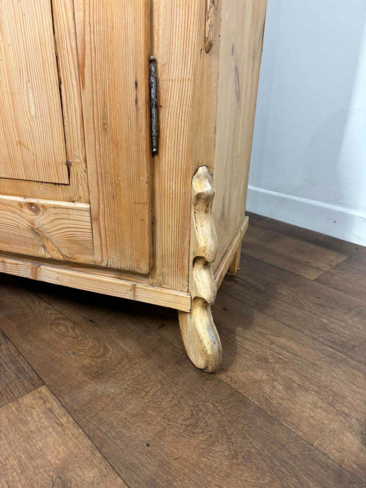 Antique French Style Pine Cupboard