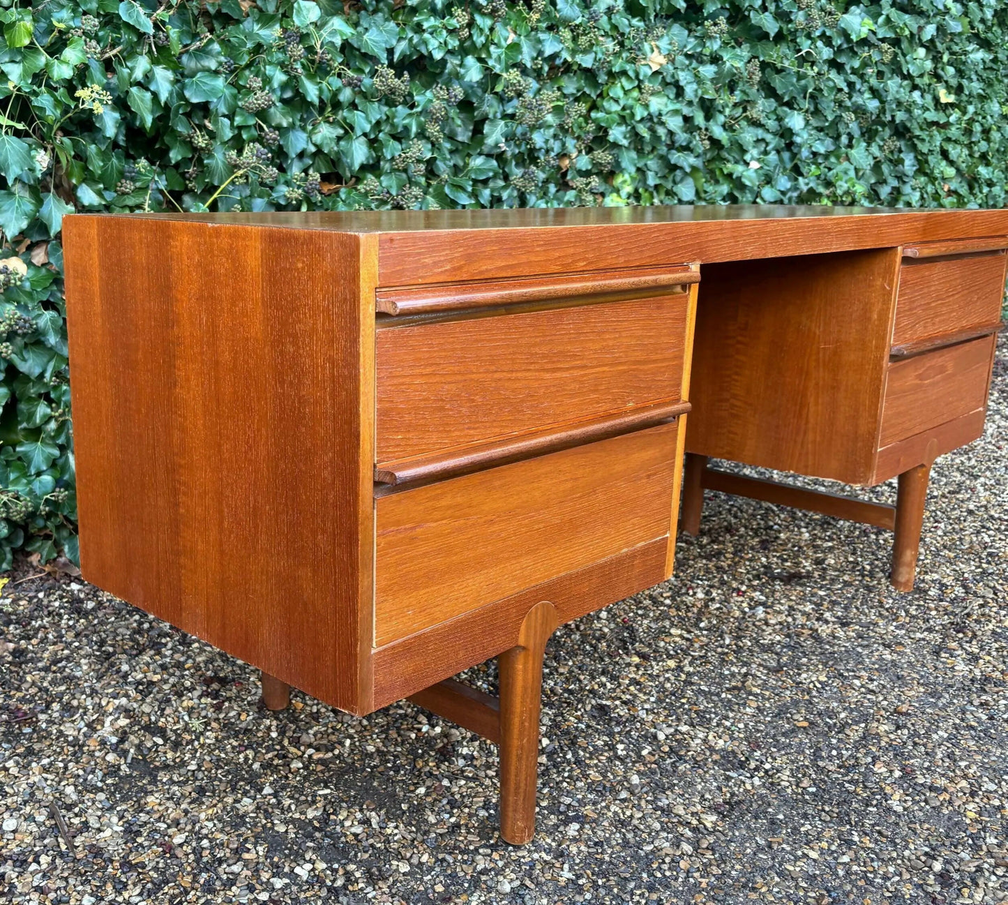 Vintage Beithcraft Teak Dressing Table/Laptop Desk