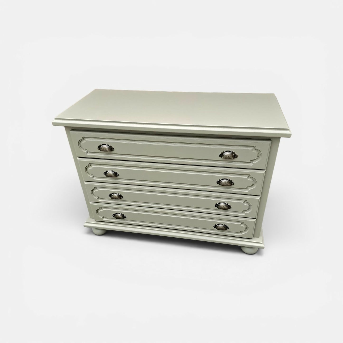 Sage Green Chest of Drawers | Vintage French Country Farmhouse Style Dresser