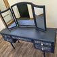 MEREDEW Triple Mirrored Dressing Table/Desk