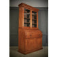 Walnut Cylinder Bureau Vintage Bookcase