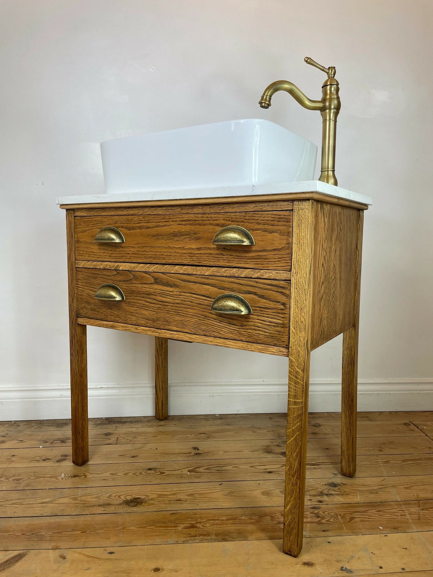 Vintage Vanity Unit Made to Order Vanity Unit Custom Made Bathroom Furniture Antique Vintage Bathroom Washstand Basin Unit