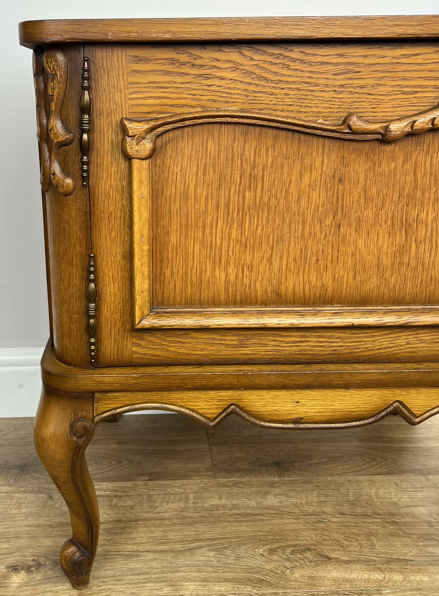 Pair of Bedside Tables Vintage French Louis XVI Nightstands Cabinets LOT 6365