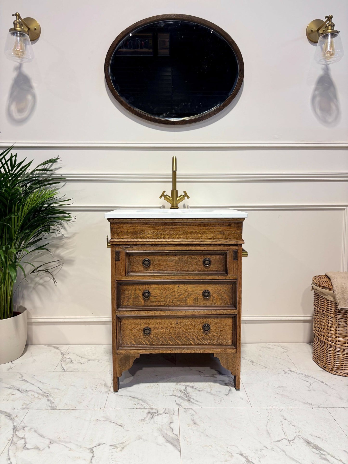 Bathroom Vanity Unit Made to Order Vanity Unit Custom Made Bathroom Furniture Antique Traditional Bathroom Washstand Basin Unit