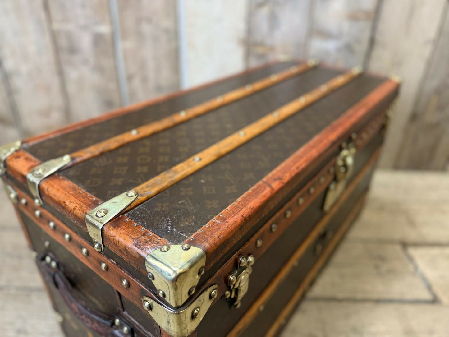 Louis Vuitton Steamer storage trunk