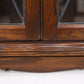 Old Charm Oak Hanging Corner Display Cabinet Tudor Brown #1914 FREE UK Delivery. SBR9573/1909D