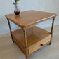 Mid Century Parker Knoll Nathan Teak Side Table with Drawer & Shelf