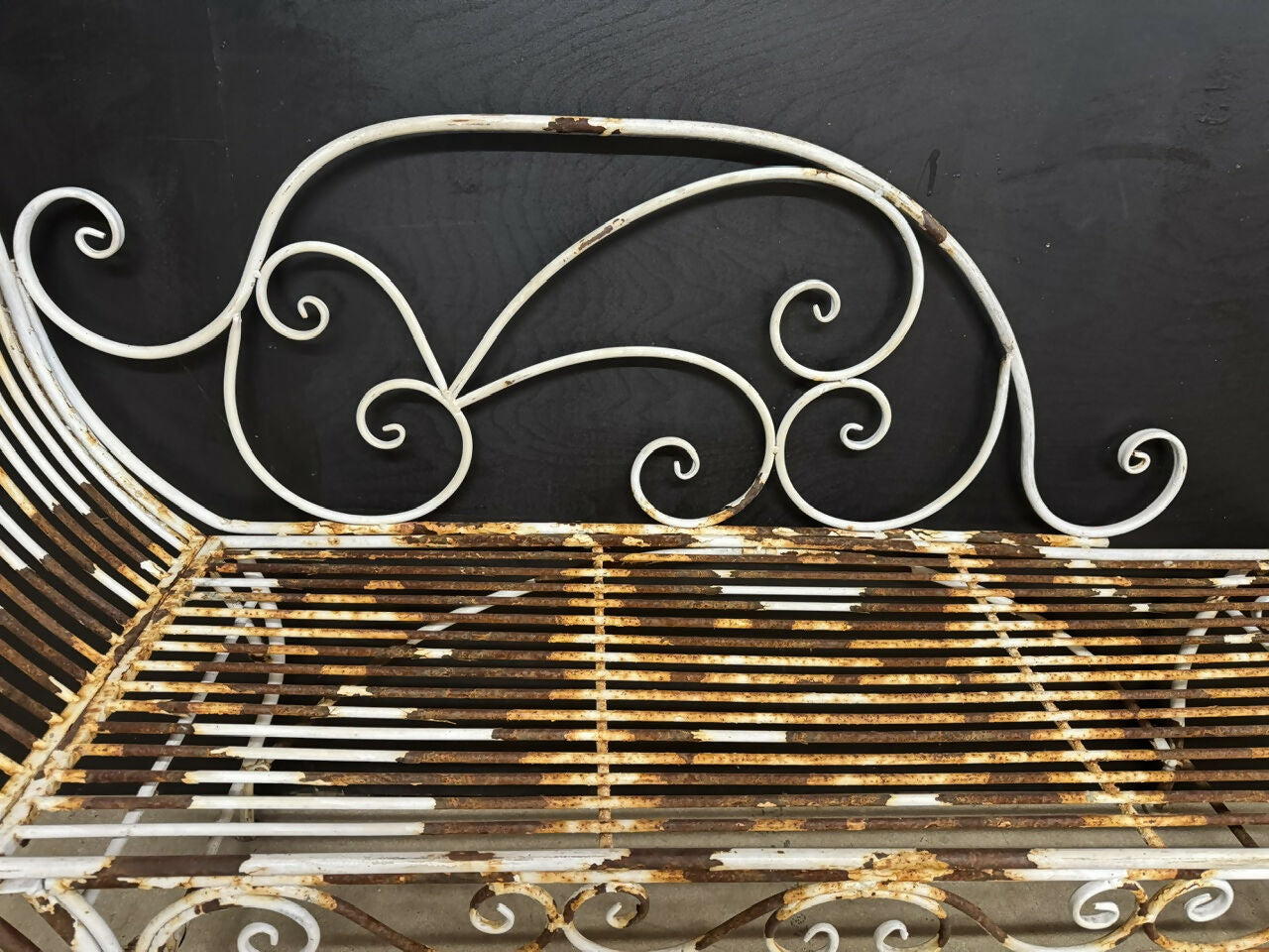 French Decorative Garden Bench