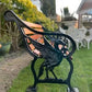 Liverpool Liverbird Heavy Cast Iron Garden Bench Seat Chair Patio