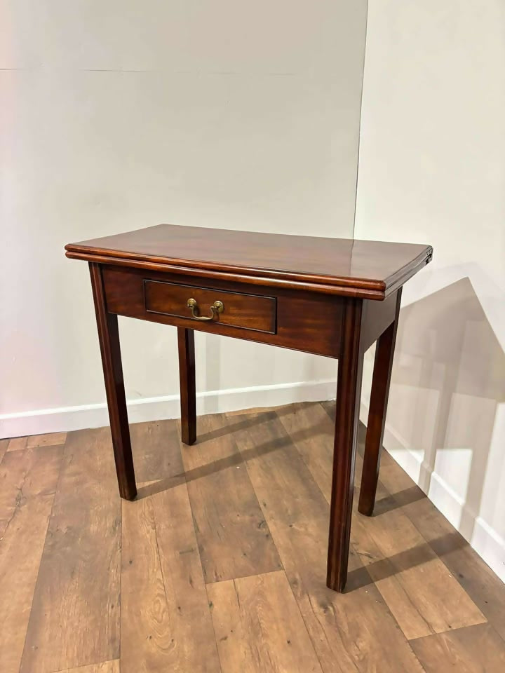 Edwardian Mahogany Tea Table